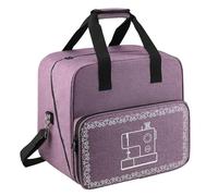 mivceklw Portable Sewing Machine Tranrier | Stylish Sewing Machine Tote| Sac de Couture étanche | Compact Sewing Machine Holder | Sac de Couture léger | Sewing Machine Transport Bag, Gris,