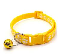 mivceklw Puppy Collars, Adjustable Whelping Puppy Necklace with Bell, Soft Pet Rope Accessory, Perfect for Babies Pets, Puppies, Small Dogs, Cats, Gentle & Comfortable, 7.48-12.6in