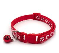 mivceklw Puppy Collars, Adjustable Whelping Puppy Necklace with Bell, Soft Pet Rope Accessory, Perfect for Babies Pets, Puppies, Small Dogs, Cats, Gentle & Comfortable, 7.48-12.6in