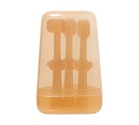 Mivceklw Silicone Dog Toothbrush, Flexible Tongue Cleaner, Pet Brushing Set, 3-Piece Tooth Stain Removal, Fine Bristles For Small, Medium & Large Dogs And Cats