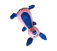 mivceklw Sleek Dog Plush Toys, Interactive Dog Plush Toys, Sturdy Squeaky Dog Plush Toys, Decorative Cartoon Dogs Toy 35x20cm for Pet, Home, Indoor, Decorative, Interaction, Present