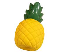 mivceklw Squeaky Dog Toy, Pineapple Chewer Toy, Interactive Pet Toys, Durabless for Aggressive Chewers, Puppy Teething Relief Dogs for Keeping Your Puppy Engaged 6.5x6.5x11cm Yellow Green
