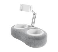 mivceklw Tablet Stand Pillow, Pillow Tablet Holder, Bed Tablet Holder, Portable Pillow Holder, Ergonomic Tablet Stand Soft Ergonomic Pillow Tablet Stand for Media Viewing on Phones and Tabl
