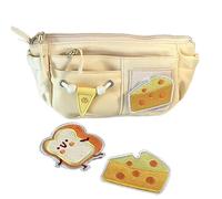 mivceklw Trousse À Crayons avec Fermeture Éclair, Pochette À Crayons À Motif Fromage, Trousse À Crayons De Grande Capacité, Pochette À Stylos Zippée avec Un Design Spacieux 8,66 X 4,72 X 3,94 Pouces