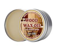mivceklw Wooden Cutting Board Wax, Natural Conditioner, 80g Beeswax Formula, Restores & Protects Wood Surfaces, Food-Safe Polish for Chopping Block Cabinet Utensils Drawer Use Maintenance