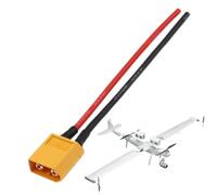 mivceklw Xt60 Connector Plug with Wire, Male and Female Plug Adapter Cable, Electronics, Connectors, New Energy, Wire Speed for Rc Drone, Solar Panel, Car, Battery, and Projects, 1 Piece