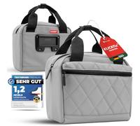 MIVELO KLICKfix Sacoche de guidon de vélo imperméable et spacieuse Compatible avec vélo électrique Gris