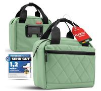 MIVELO KLICKfix Sacoche de guidon de vélo imperméable et spacieuse Convient pour vélo électrique Vert menthe