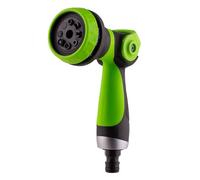 MIVOS Douche de jardin 9 fonctions - Pistolet d'arrosage haut de gamme pour l'arrosage et le nettoyage - de jardin réglable - Pistolet d'arrosage - Douchette à main - Buse de pulvérisation