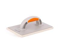 Mivos Planche à Râper en Plastique 280 x 140 mm avec Revêtement en Feutre 10mm - Taloche à Joints, Taloche en Feutre pour Plâtre avec Poignée Bi-Composant - Platoir à Jointer 10 mm - Fabriqué en UE