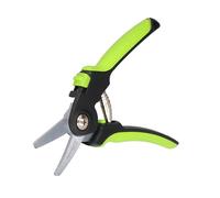 MIVOS Sécateur avec lame en acier SK5 tranchante - 200 mm - Sécateur pour fleurs, jardin, fleuristerie - Sécateur confortable, sécateur - Sécateur universel