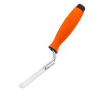 Mivos Truelle à Joints de Brique et Pierre 14 mm - Tuck Pointeur avec Pointe Arrondie et Poignée Antidérapante - Truelle de Maçonnerie pour Remplir Les Joints - Made in EU