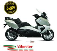MIVV Silencieux d'échappement Suono acier noir pour BMW C 600 Sport 2012-2015