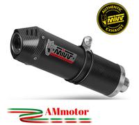 Mivv Oval Bmw F 700 Gs 2012-17 B.014.lec Homologated Slip On Muffler Argenté Homologated