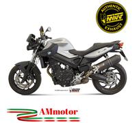 SILENCIEUX CARBONE-CARBONE MIVV OVALE POUR F 800 R 2009-2016