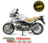 Mivv Bmw R 1150 R 2002 02 Pot D' Echappement Moto Silencieux Suono Inox Approuve
