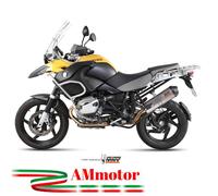 Pot D Echappament MIVV Oval Titane Carter Carbone pour Bmw R 1200 Gs 2010 > 2012