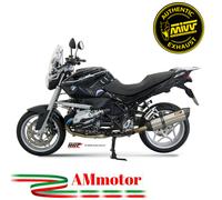 Mivv Bmw R 1200 R 2010 10 Pot D' Echappement Moto Silencieux Suono Inox Approuve