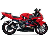 MIVV d'échappement gp inox noir compatible avec honda cbr 600 fs 2001 2002 2003