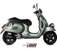 MIVV Delta Race système d'échappement complet noir pour PIAGGIO Vespa GTS 300