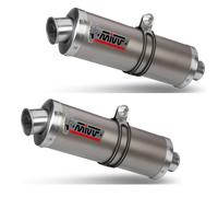 MIVV Silencieux ovale UD.005.L4 Ducati 998 1994-2001 Homologué Argenté
