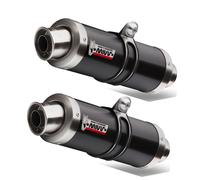 SILENCIEUX MIVV GP ACIER NOIR POUR MONSTER 1100 2008-2010