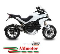 Mivv Ducati Multistrada 1200 2013 13 Pot D' Echappement Moto Silencieux Gp Black