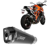 MIVV Échappement delta inox noir compatible avec ktm 1290 Superduke 2017 2018 2019