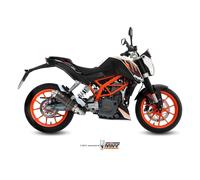 MIVV GP pot d'échappement tout noir pour KTM 390 Duke