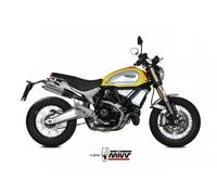 MIVV GP Pro a approuvé titane Slip-On double échappement pour DUCATI Scrambler 1100