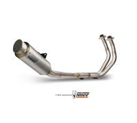 MIVV GP Pro Ligne Complète Haute Titane Argent Yamaha MT-07 / FZ-07 2014-20