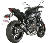 Pot D Echappament Complet MIVV GP PRO Noir Inox Haute Yamaha Mt-07 2014 > 2020