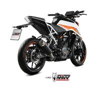 MIVV GPpro Slip On adaptable sur KTM DUKE 125/390 21-23