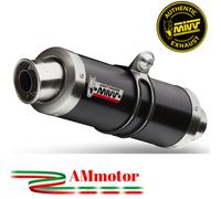 MIVV Pot d'échappement GP pour Honda CBR1000RR 2008-2013 Inox Noir Slip-On No Kat