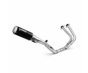 MIVV Impianto completo 2 x 1 standard MK3 in acciaio inox, compatibile con KAWASAKI NINJA 650 650 cc a partire dall'anno di costruzione 17