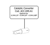 MIVV Kit opzionale con catalizzatore rimovibile. - Kit di montaggio opzionale con catalizzatore rimovibile. Compatibile con - - cc a partire dall'anno di costruzione -