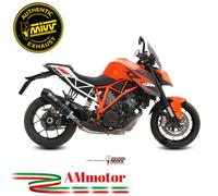Mivv Ktm 1290 Superduke 2017 Pot D' Echappement Moto Silencieux Oval Carbon Cap