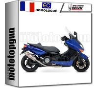 Pot D Echappament Complet MIVV Oval Inox pour Yamaha T-Max 500 2001 > 2007