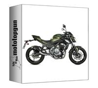 mivv ligne complete homologue catalyse gp-pro acier noir high up compatible avec kawasaki z650 z-650 2017 2018 2019 2020 2021 2022 mototopgun