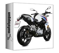 mivv ligne complete homologue nocat delta race acier noir compatible avec bmw g 310 r g310r 2018 2019 2020 2021 2022 mototopgun