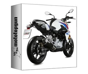 mivv ligne complete homologue nocat delta race acier noir compatible avec bmw g 310 r g310r 2018 2019 2020 2021 2022 mototopgun