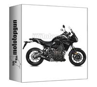 mivv ligne complete homologue nocat oval carbon carbon cap compatible avec yamaha tracer 700 2016 2017 2018 2019 2020 2021 2022 mototopgun