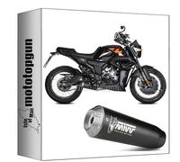 mivv ligne complete racing nocat acier noir compatible avec zontes zt 125 gk 2021 2022 2023 2024 mototopgun