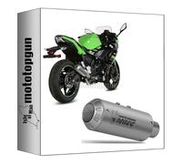 mivv ligne complete racing nocat mk3 acier compatible avec kawasaki ninja 650 2017 2018 2019 2020 2021 2022 mototopgun