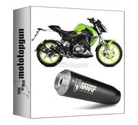 mivv ligne complete racing nocat x-m1 acier noir compatible avec keeway rkf 125 2021 2022 mototopgun