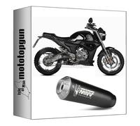 mivv ligne complete racing nocat x-m1 acier noir compatible avec zontes zt 125 g1 2021 2022 mototopgun