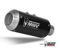 MIVV Mk3 Slip-on noir d'échappement approuvé pour YAMAHA mt-10