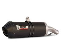Mivv H.036.LEC HONDA XL 1000 VARADERO 2003 / 2011 2 ECHAPPEMENT SLIP-ON OVAL CARBONE CARBON CAP