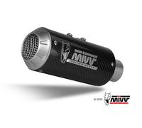 Mivv Mk3 Ducati Monster 821 2014-17/monster 1200/s 2014-16 D.030.sm3c Not Homologated Slip On Muffler Argenté Not Homologated