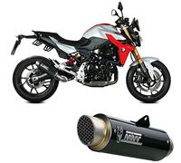 MIVV Pot d'échappement Gp-pro carbone bruit echappement compatible avec BMW F 900 R 2020